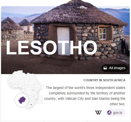 Where is Lesotho