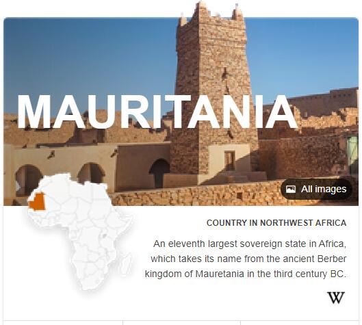 Where is Mauritania