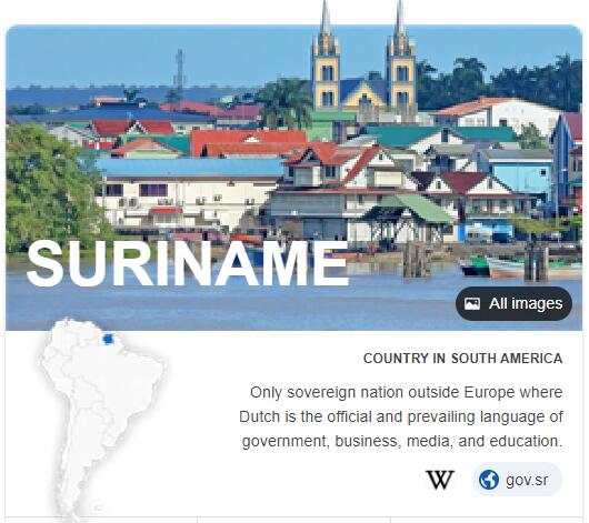 Where is Suriname